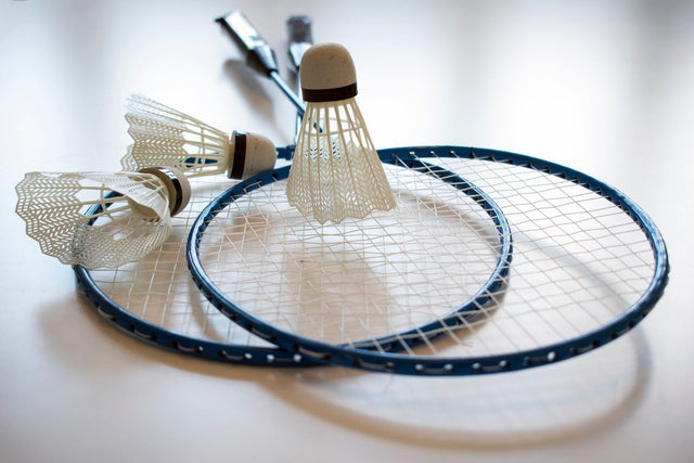 Carbon fibre badminton racket